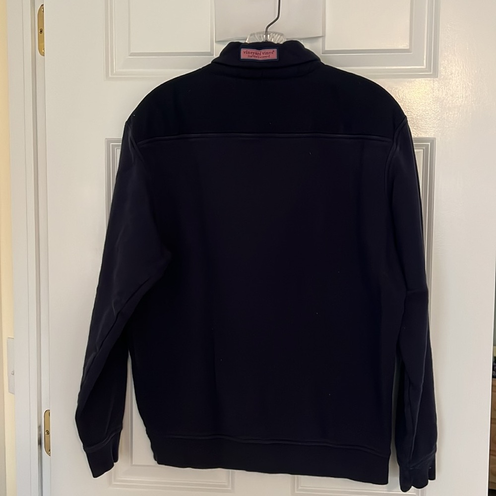 Vineyard Vines 3/4 Zip Shep Shirt, Navy, Men’s S - Picture 2 of 9